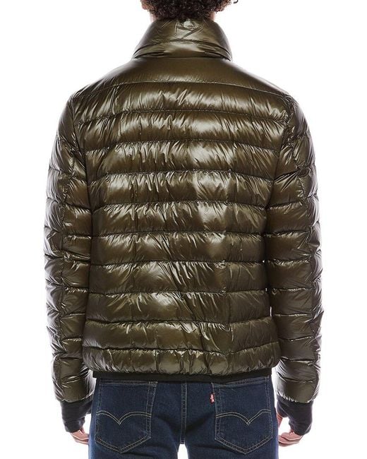 Moncler Green Dnu Quilted Down Jacket for men