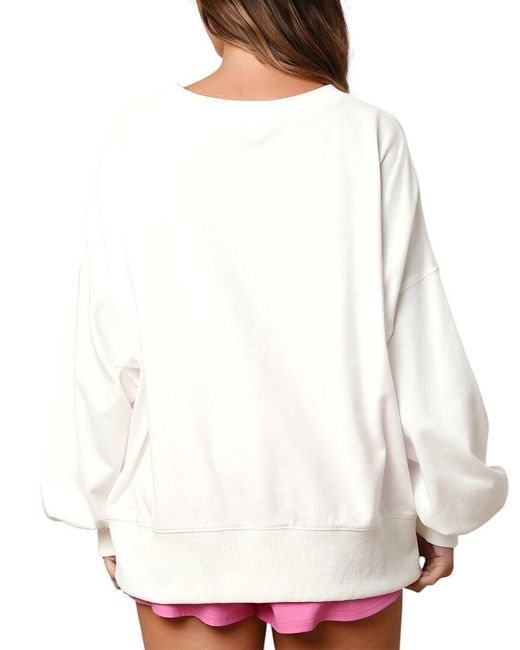 Vincent Pink Sweatshirt