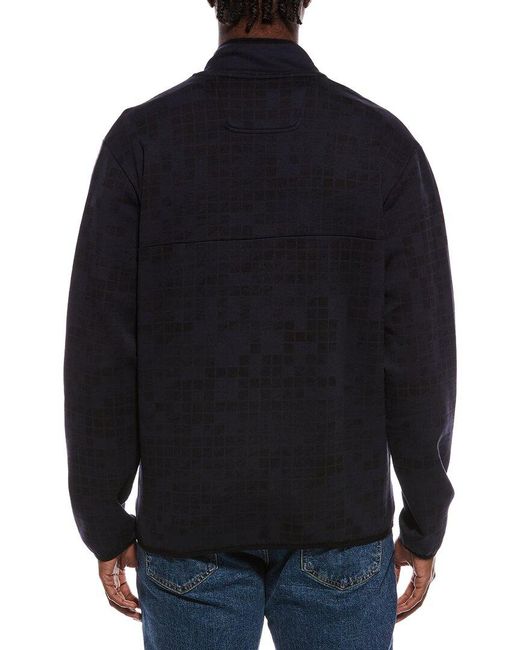Boss Blue Clash Zip Jacket for men