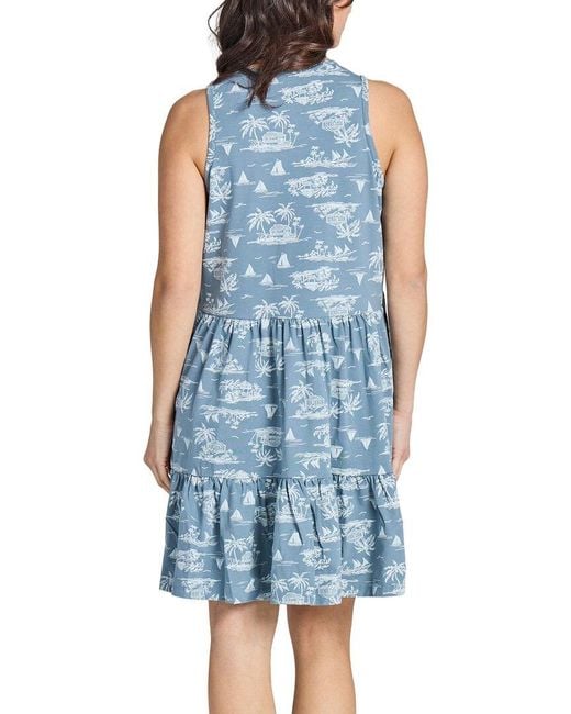 Life Is Good. Blue Tank Dress