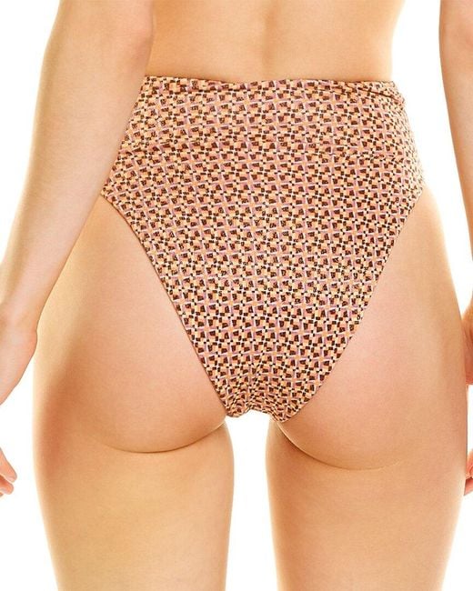 LSPACE Brown L*Space Nancy Lee Bitsy Bikini Bottom