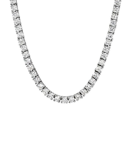 Diana M Metallic Fine Jewelry 18k 8.80 Ct. Tw. Diamond Necklace