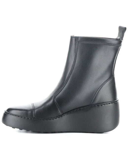 Fly London Black Daik Leather Boot