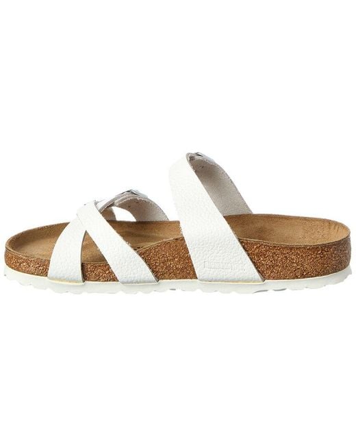 Birkenstock Metallic Franca Natural Leather Sandal