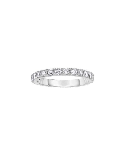 Diana M White Fine Jewelry 18k 0.75 Ct. Tw. Diamond Eternity Ring