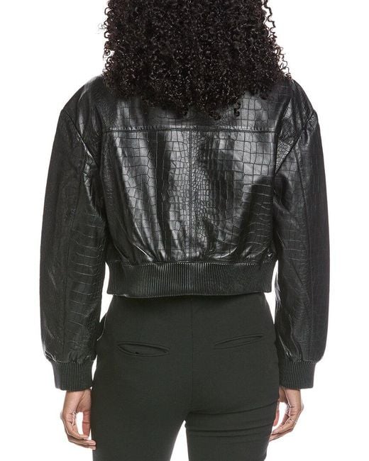 Walter Baker Black Rowan Leather Jacket