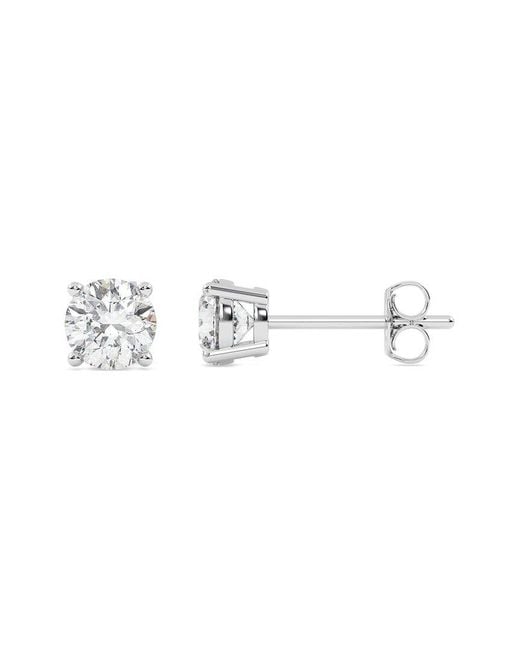 Lab Grown Diamonds White 14K 1.00 Ct. Tw. Lab-Grown Diamond Earrings