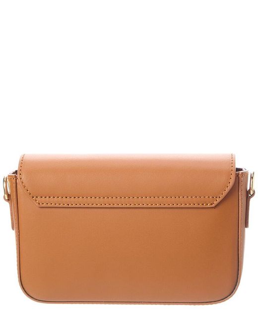 Italian Leather Brown Crossbody