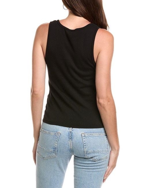 Michael Stars Black Juno Tank Top