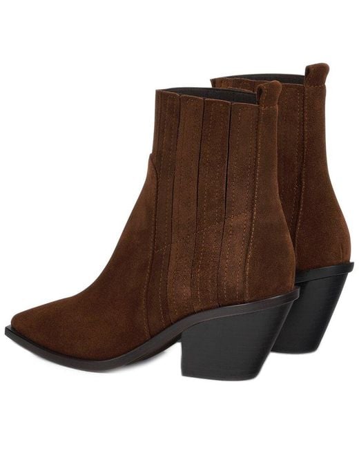 Agl Attilio Giusti Leombruni Brown Roberta Beat Suede Boot