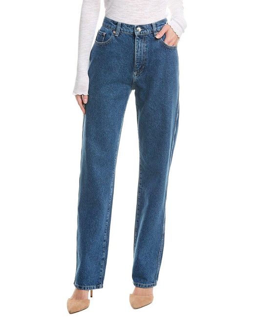 DL1961 Blue Demie North Beach Straight Jean