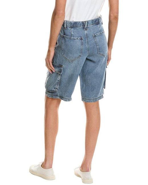 Splendid Blue Lounge Denim Cargo Short