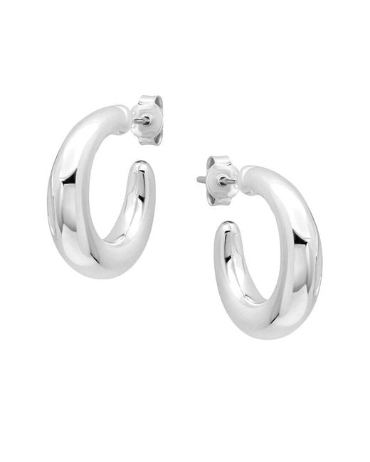 MaxColor Metallic Dangle Earrings