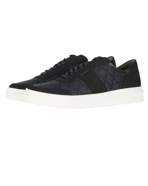 Barbour Black Liddesdale Sneaker for men