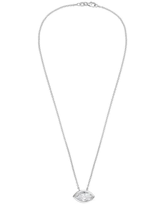 Diana M White Diana M. 14K 9.00 Ct. Tw. Lab-Grown Diamond Pendant Necklace