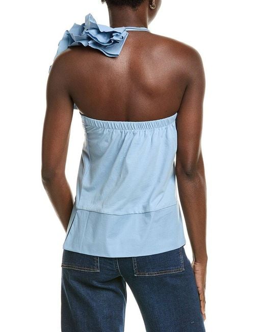 Alpha Studio Blue Spallini Top
