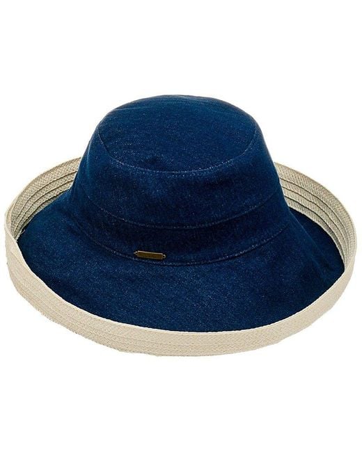 Nicole Miller Blue Cruiser Hat