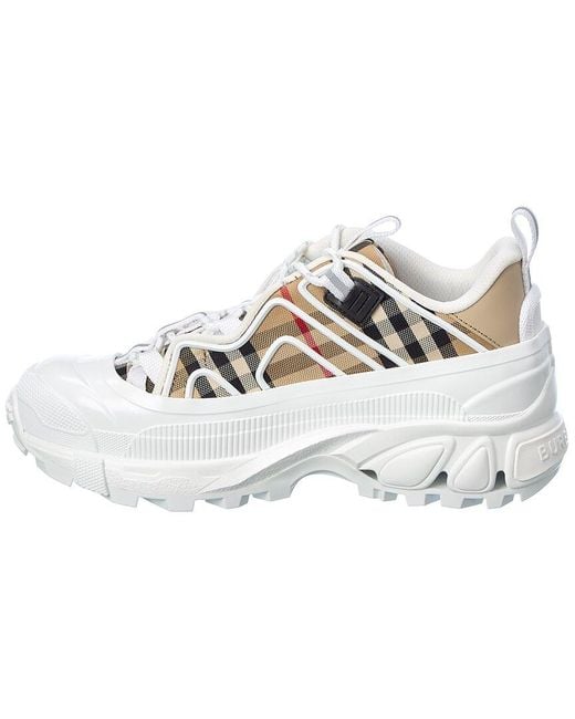 Burberry Multicolor Vintage Check Canvas Sneaker