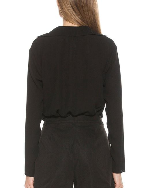 Alexia Admor Black Lori Shirt