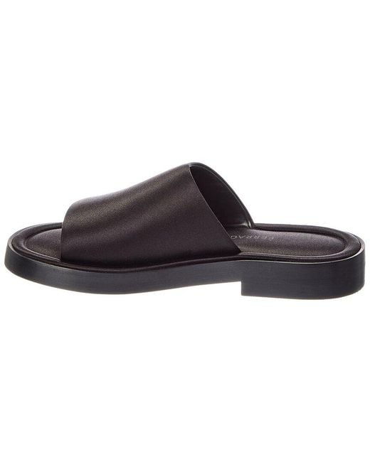 Ferragamo Brown Giunone Satin Sandal