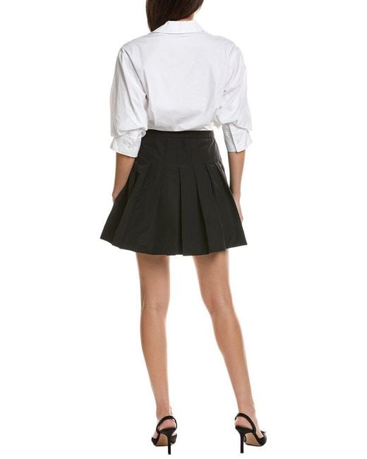 Jonathan Simkhai Black Bronte Mini Dress
