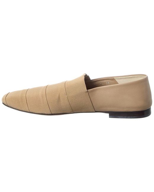 Ferragamo Natural Gros Grosgrain & Leather Loafer for men