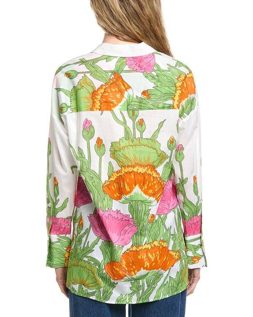 FLORA BEA NYC Gray Elowyn Top