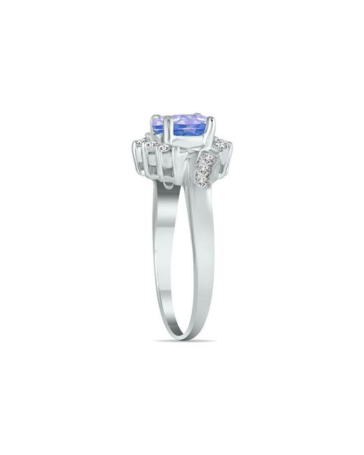 Gem Spark Blue 14K 1.41 Ct. Tw. Diamond & Tanzanite Ring