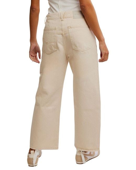 Free People Natural Deep Trance Relaxed Fit Jean