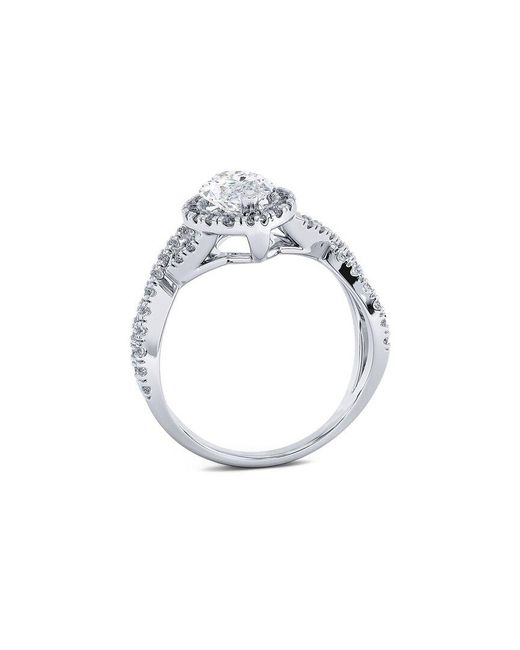 Lab Grown Diamonds White 14K 2.00 Ct. Tw. Lab-Grown Diamond Ring