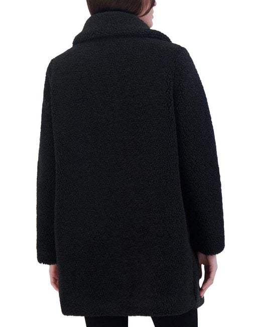 Laundry by Shelli Segal Black Toggle Coat