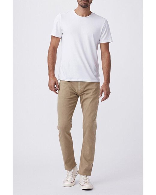 PAIGE White Federal Straight Jean for men