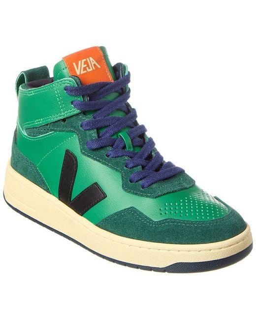 Veja Green V-95 Leather Sneaker