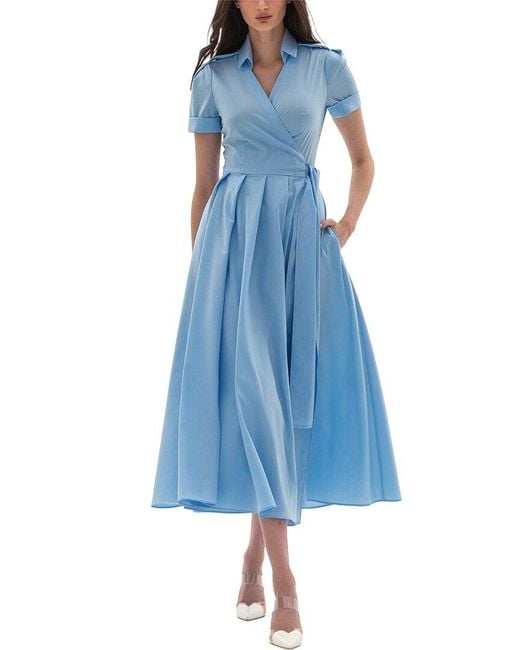 BGL Blue Shirt Dress