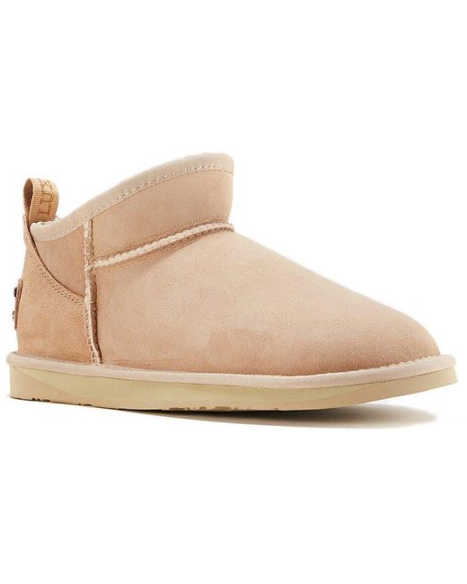 Australia Luxe Natural Shearling Insole Suede Boots