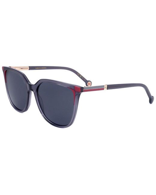 Carolina Herrera Blue 54Mm Sunglasses