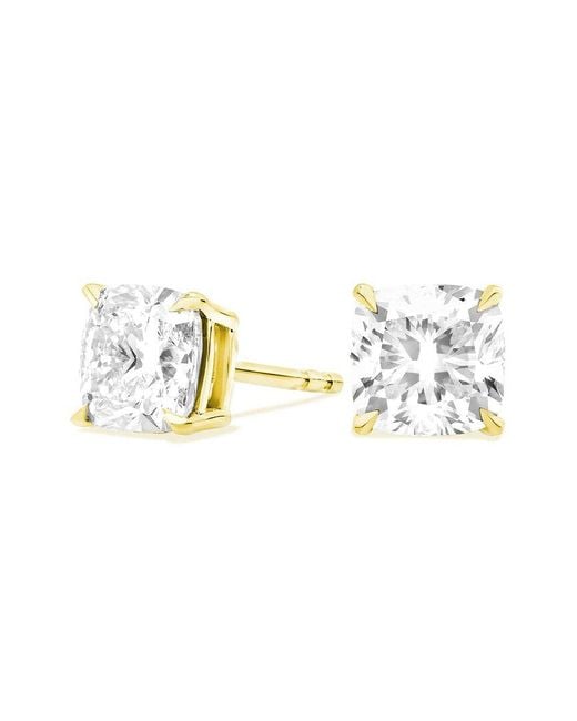 Amairah Metallic 14K 3.00 Ct. Tw. Lab-Grown Diamond Earrings