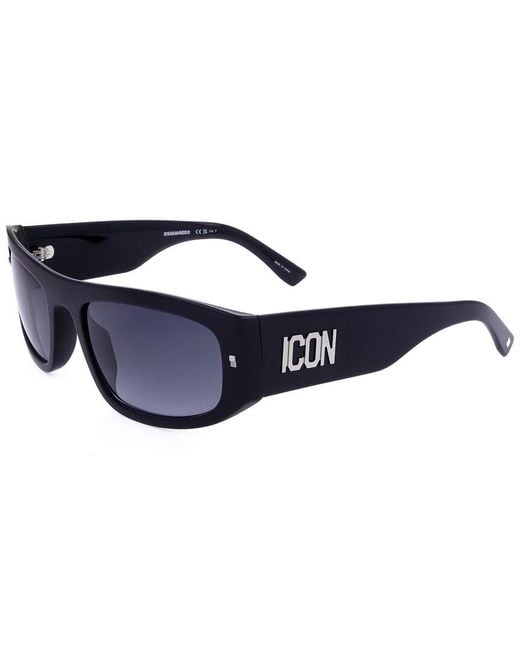 DSquared² Blue 57Mm Sunglasses