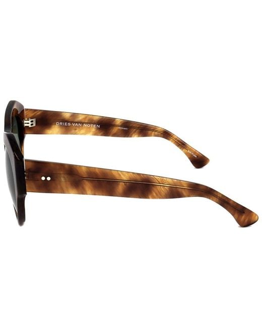 Linda Farrow Brown Dvn68l 51mm Sunglasses