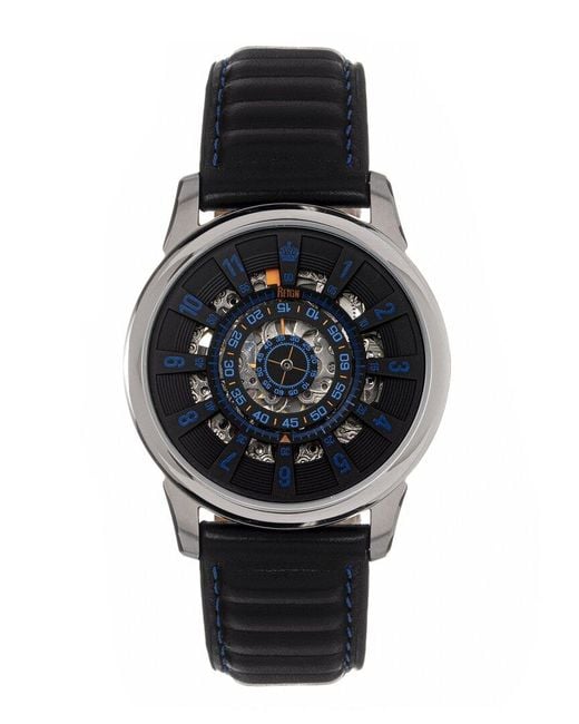 Reign Black Monterey Watch for men