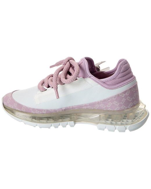 Givenchy Pink Spectre Canvas & Leather Sneaker