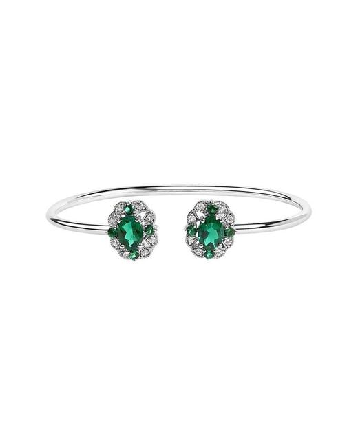 Haus of Brilliance Multicolor Bangle Bracelet