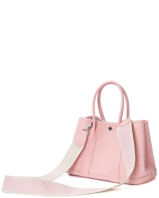 Tiffany & Fred Paris Pink Top-Grain Leather Satchel