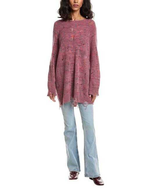 Max Mara Red Max & Co Maresca Wool & Alpaca-Blend Sweater