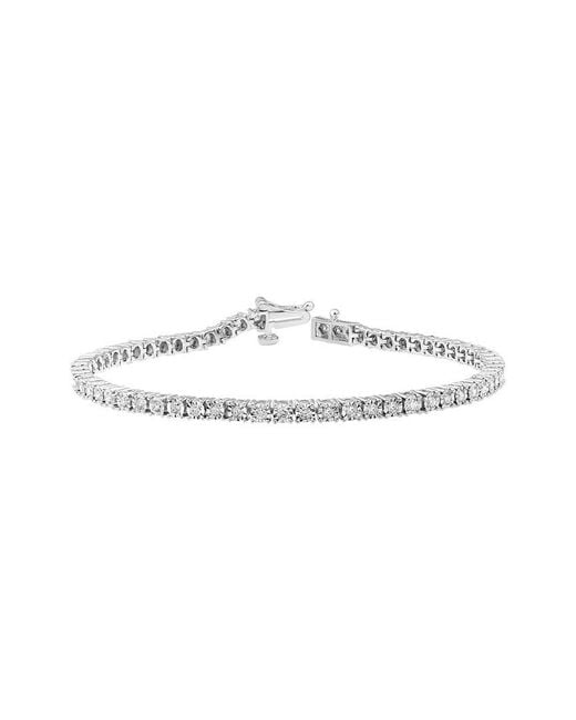 Lab Grown Diamonds White 14K 1.00 Ct. Tw. Lab-Grown Diamond Tennis Bracelet
