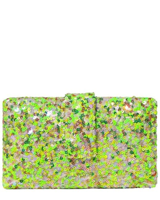 Simitri Green Lime Kitsch Clutch