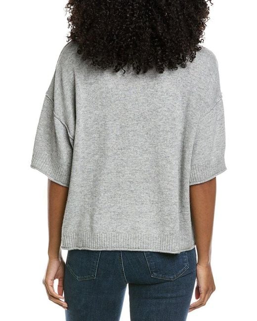 Fate Gray Wool & Cashmere-Blend Sweater