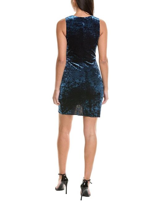 Shoshanna Blue Asha Mini Dress