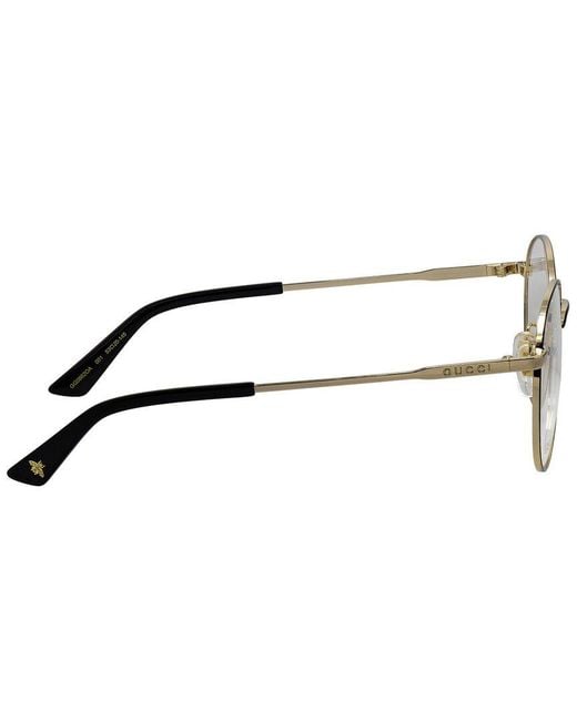 Gucci Metallic 53Mm Eyeglasses for men