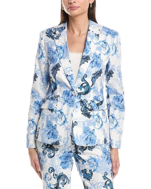 Tahari Blue Blazer